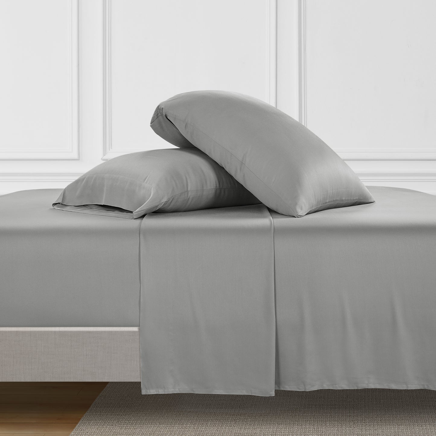 100% BAMBOO SHEET SET - Light Grey