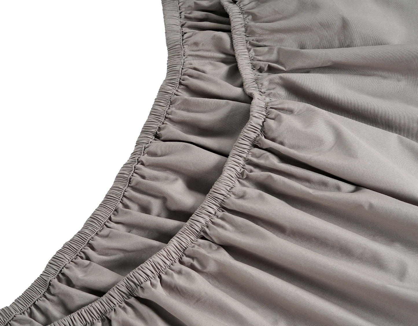 PERCALE SHEET SET 100% ORGANIC COTTON - Grey