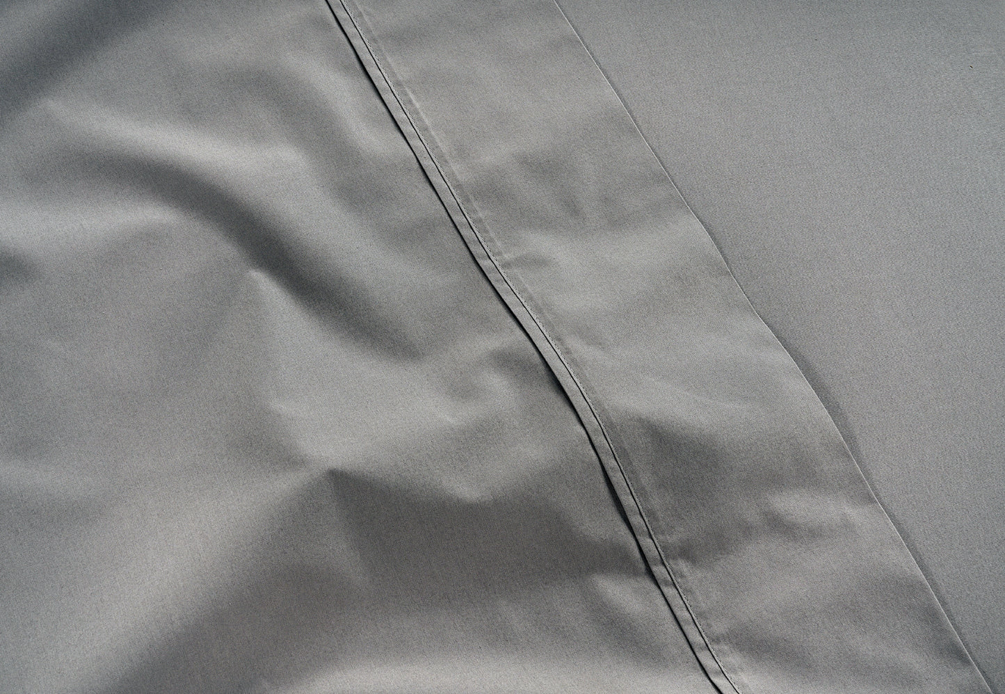 PERCALE SHEET SET 100% ORGANIC COTTON - Dark Grey