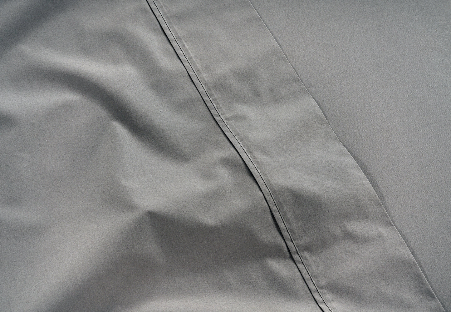 PERCALE SHEET SET 100% ORGANIC COTTON - Grey