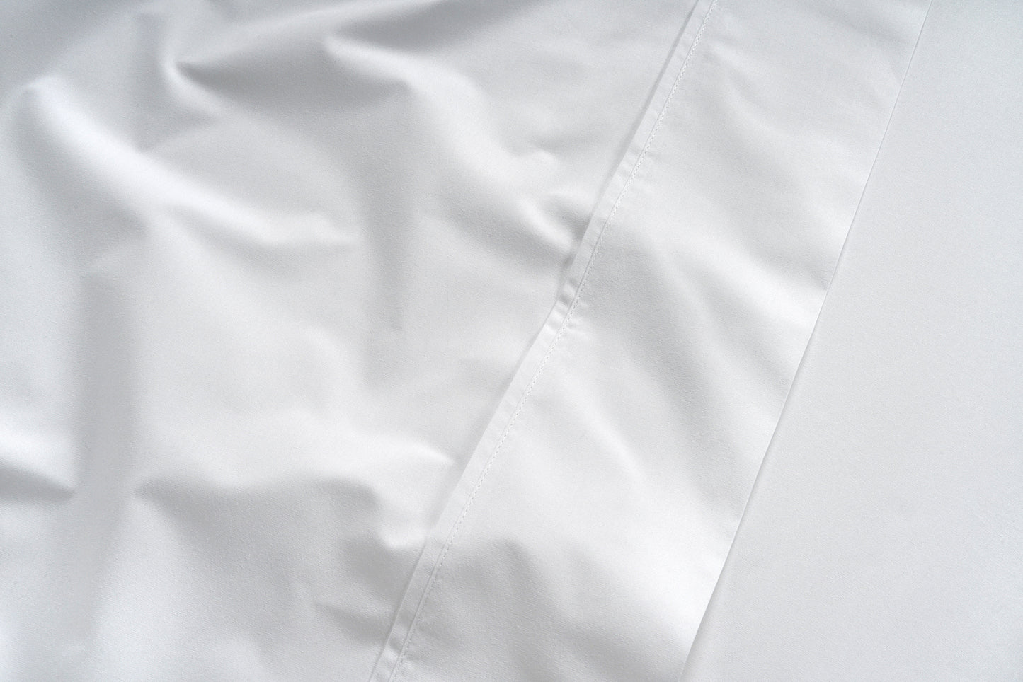 PERCALE SHEET SET 100% ORGANIC COTTON - Classic White