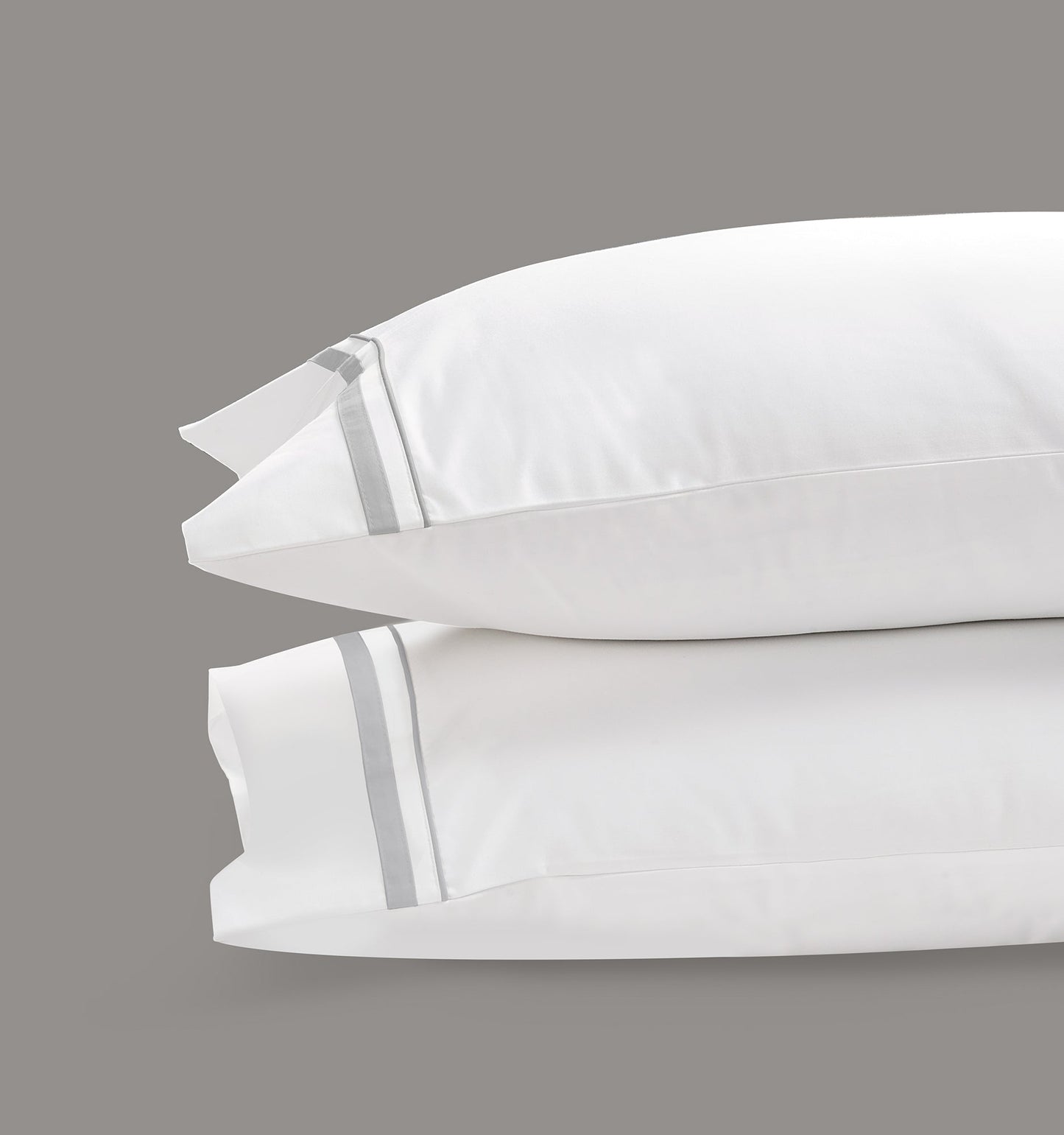 800 Thread Count Egyptian Cotton Royalton LUXE Bedding Set - Silver Dove Grey