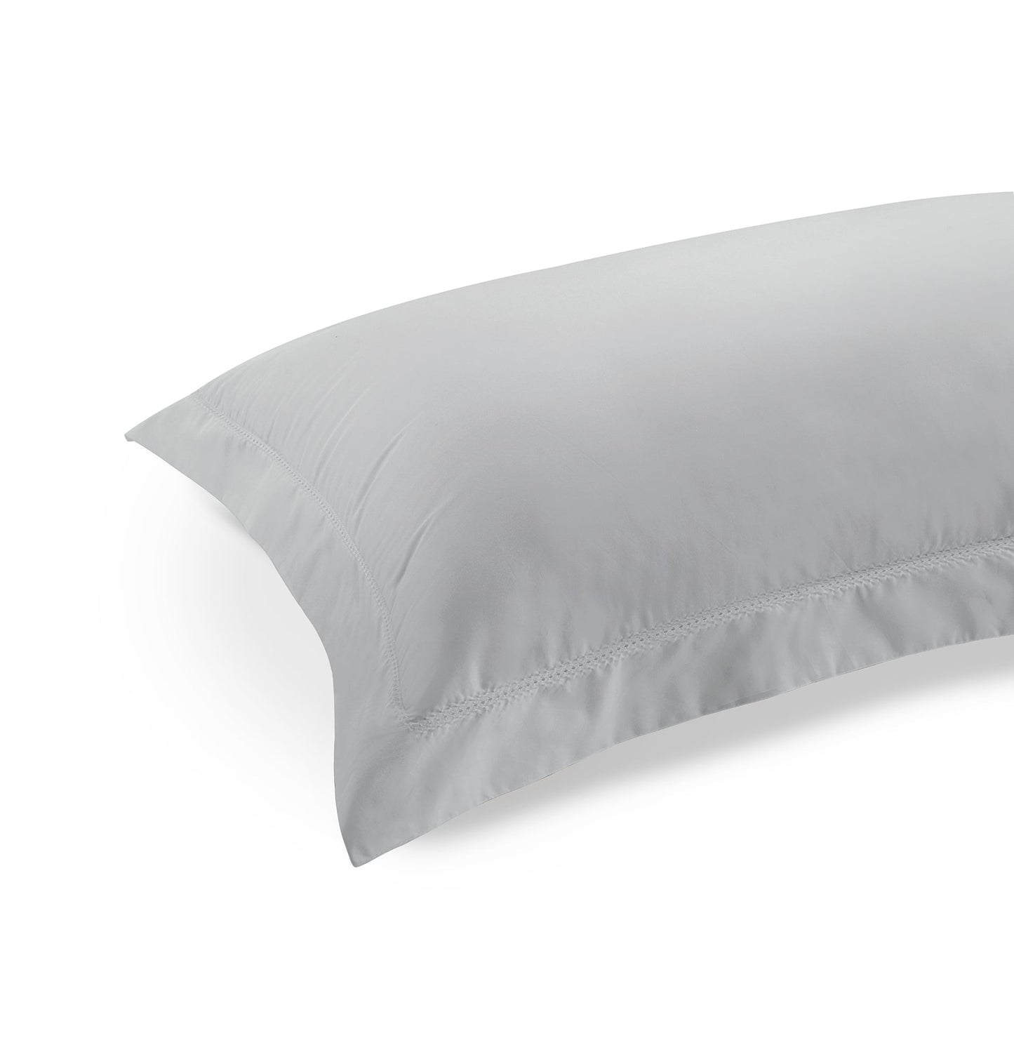 800 Thread Count Egyptian Cotton Sateen Brookshire Bedding Set - Silver Dove Grey