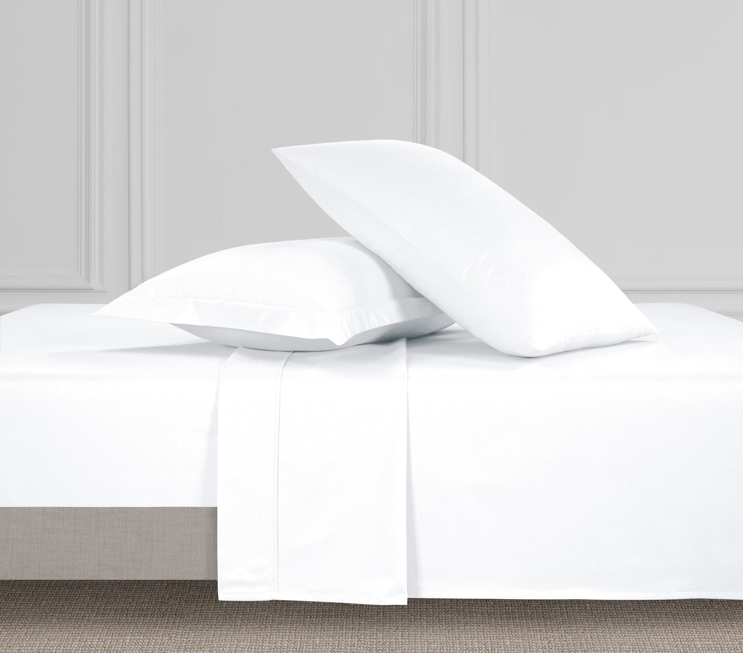 Classic White, 1000 Thread Count, 100% Cotton Sheet Sets