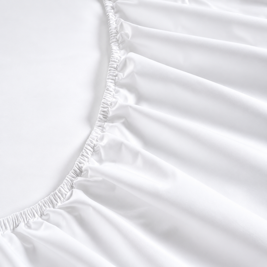 USA 800 Thread Count Egyptian Cotton Grand Splendour LUXE Fitted Sheet - White