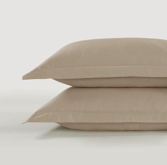 All Season Egyptian Giza Pillowcases - Bone