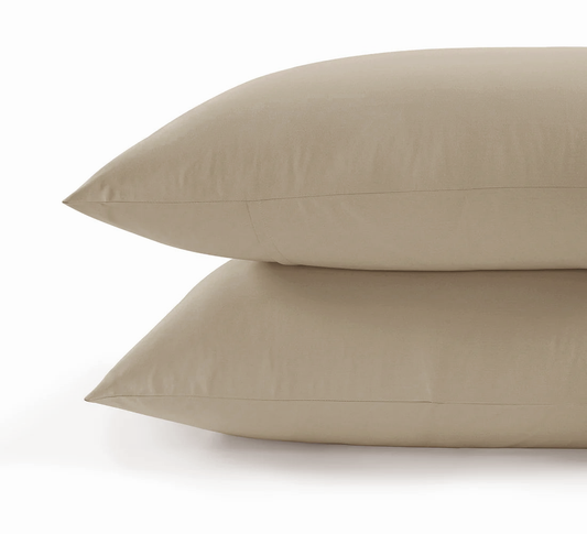 USA All Season Egyptian Giza Pillowcases - Bone