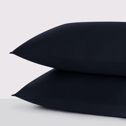 All Season Egyptian Giza Pillowcases - Navy