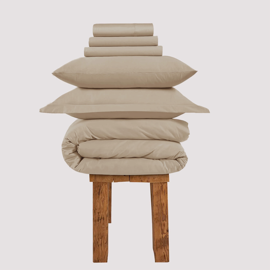 All Season Egyptian Giza Complete Set - Bone