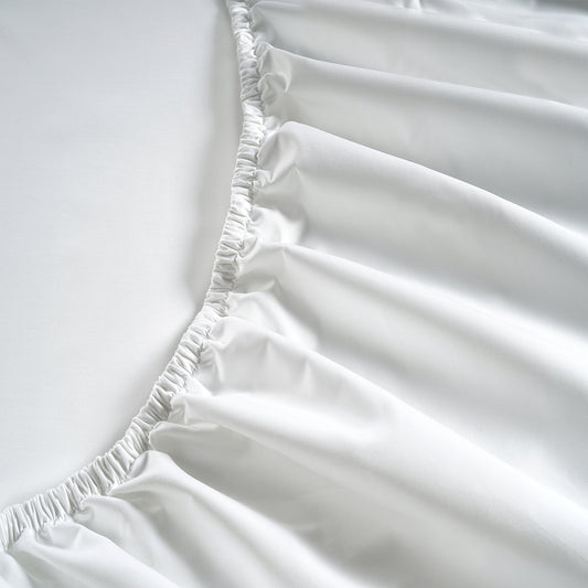 USA 800 Thread Count Egyptian Cotton Grand Splendour LUXE Fitted Sheet - White