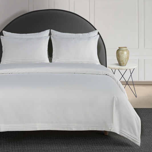 800 Thread Count Egyptian Cotton Regalwood LUXE Bedding Set - Brilliant White