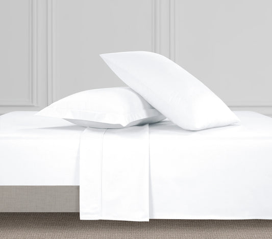 All Season Egyptian Giza Sheet Set - Brilliant White