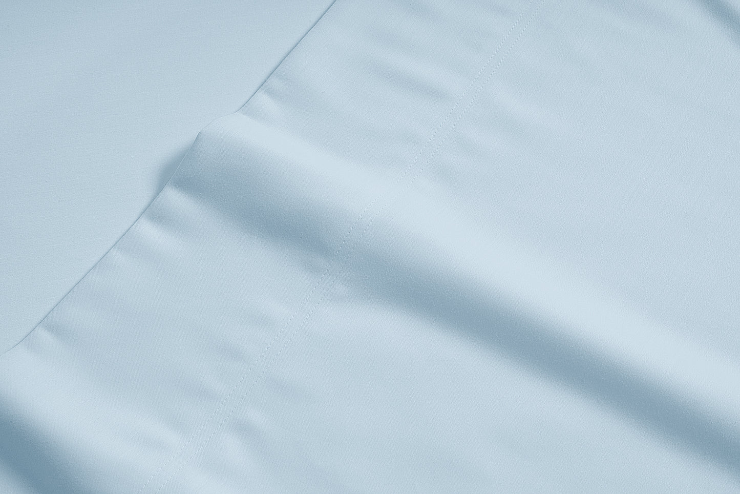 SHEET SET 1200 Thread Count, 100% SUPEMA COTTON - New York Sky Blue