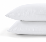 USA All Season Egyptian Giza Pillowcases - Brilliant White