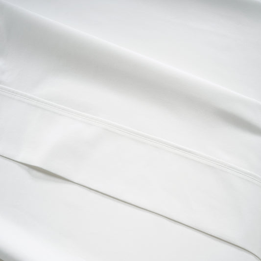 All Season Egyptian Giza Flat Sheet - Brilliant White