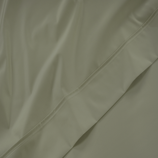 USA All Season Egyptian Giza Flat Sheet - Sage