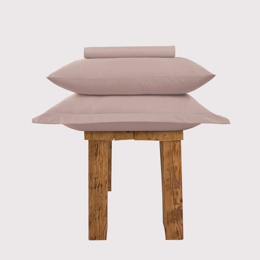 All Season Egyptian Giza Sheet Set - Dusty Rose