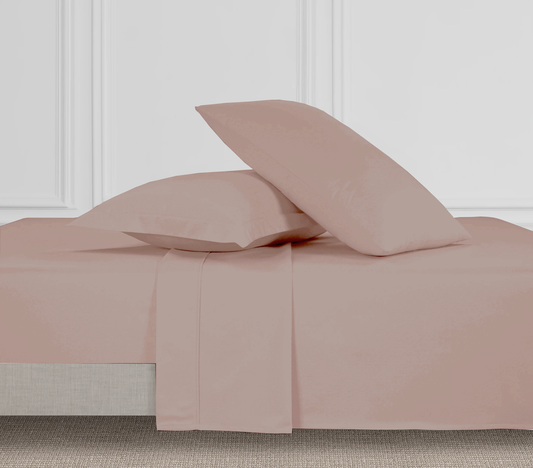 All Season Egyptian Giza Sheet Set - Dusty Rose