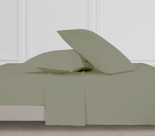 All Season Egyptian Giza Sheet Set - Sage