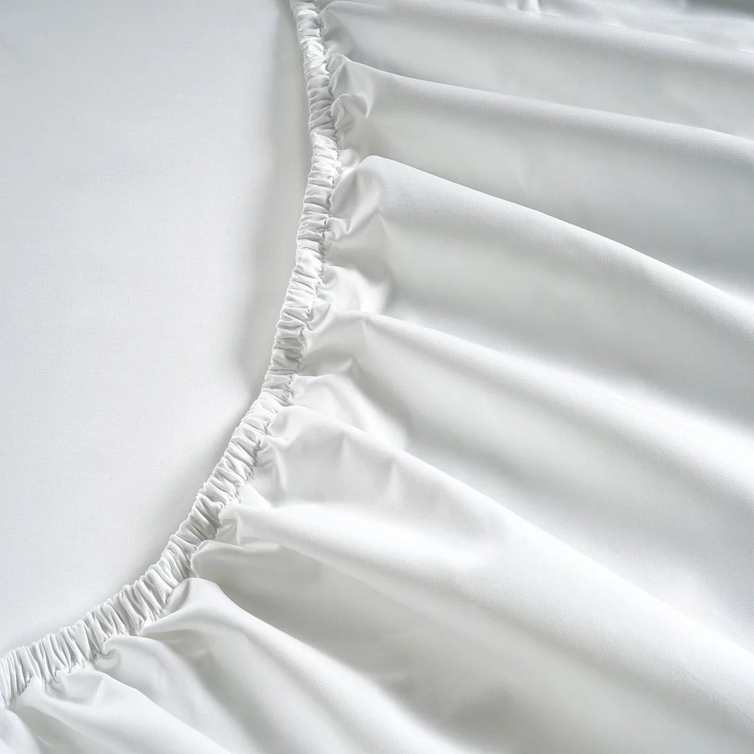 USA All Season Egyptian Giza Fitted Sheet - Brilliant White