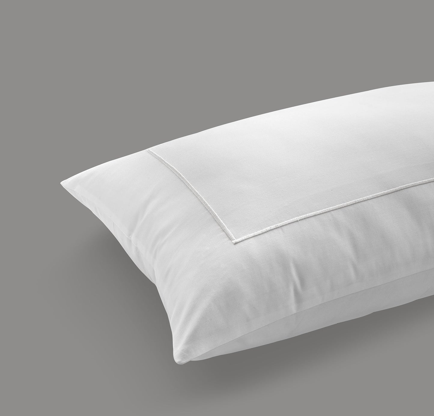 800 Thread Count Egyptian Cotton Cedarhurst Lux Buttery Smooth Pillowcases - Brilliant White